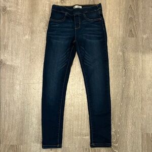 High-Rise Dark Indigo Skinny Jeans for Women